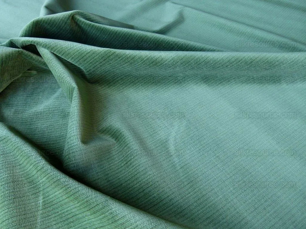 7y Scalamandre Strie Amboise Hunter Green Thick Lush MSRP USD 124/Y