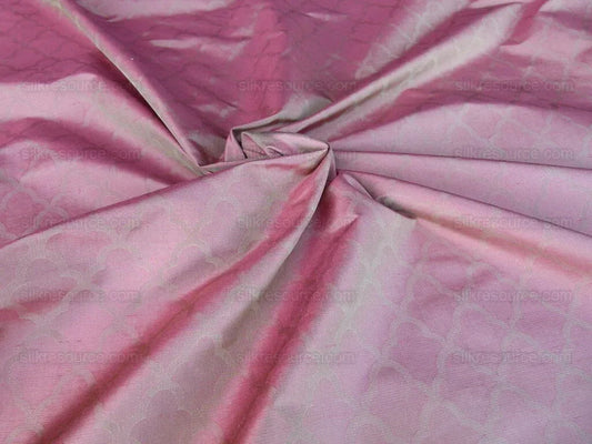 Scalamandre Bangalore Rouge Red 100% Silk Fish Scale Ocean Wave MSRP USD 148/Y