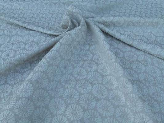 by yard Scalamandre Castletown Sand White Jacquard Small Scale Daisy Linen MSRP USD218/y