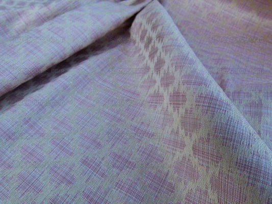 Scalamandre Sami Ikat Linen On Tea Rose Pink Strie Rose Petal MSRP USD 588/Y