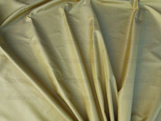 Scalamandre GODWIN Gold Gold Yellow Mini Check Silk MSRP$258