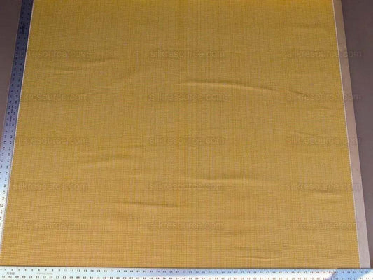 Scalamandre Oakley Gold Striae On Yellow Cotton Heavy MSRP USD 264/Y
