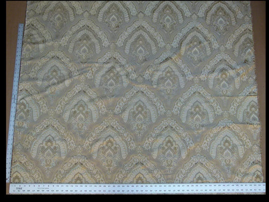 By Yard Kravet Kashmir Silk Damask Medallion Truffle Gold Beige MSRP USD 298/y