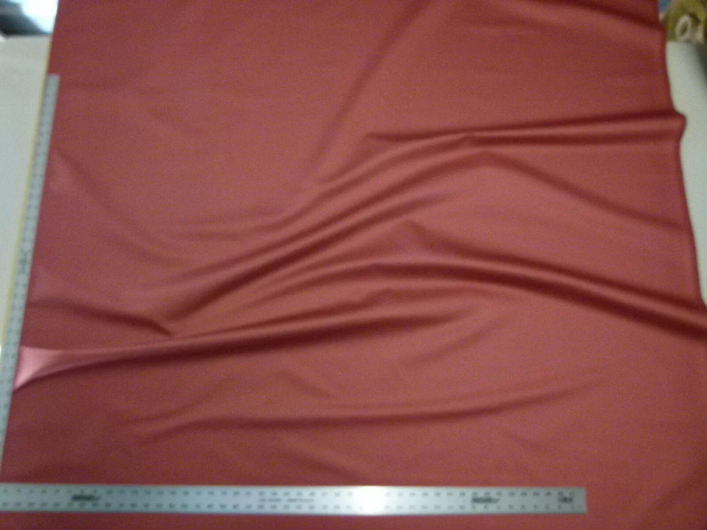 Scalamandre Old World Weavers Rasone Rosa Antico Red 100% Cotton Heavy MSRP USD 150/Y