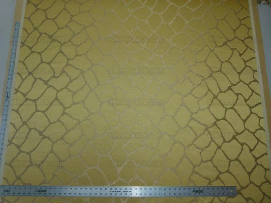 Scalamandre Giraffa Gold Giraffe Animal Heavy Jacquard MSRP USD358/y by yard