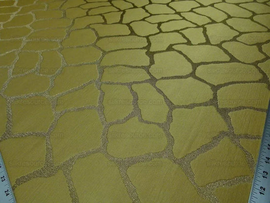 GIRAFFA GOLD Giraffe Animal SCALAMANDRE HEAVY JARQUARD RP358/Y