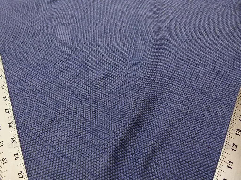 by yard Scalamandre Tropez Lapis Deep Blue Solid Texture Heavy MSRP USD 198/y