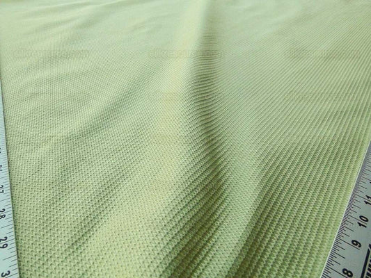 By yard Scalamandre Pickfair Citron Light Green Honeycomb 100% Cotton MSRP USD 280/Y