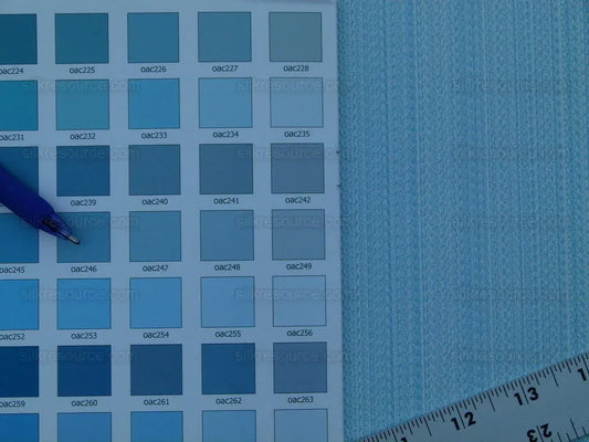 ARIA STRIE POOL Blue Wallpaper Scalamandre Single Roll RP126roll