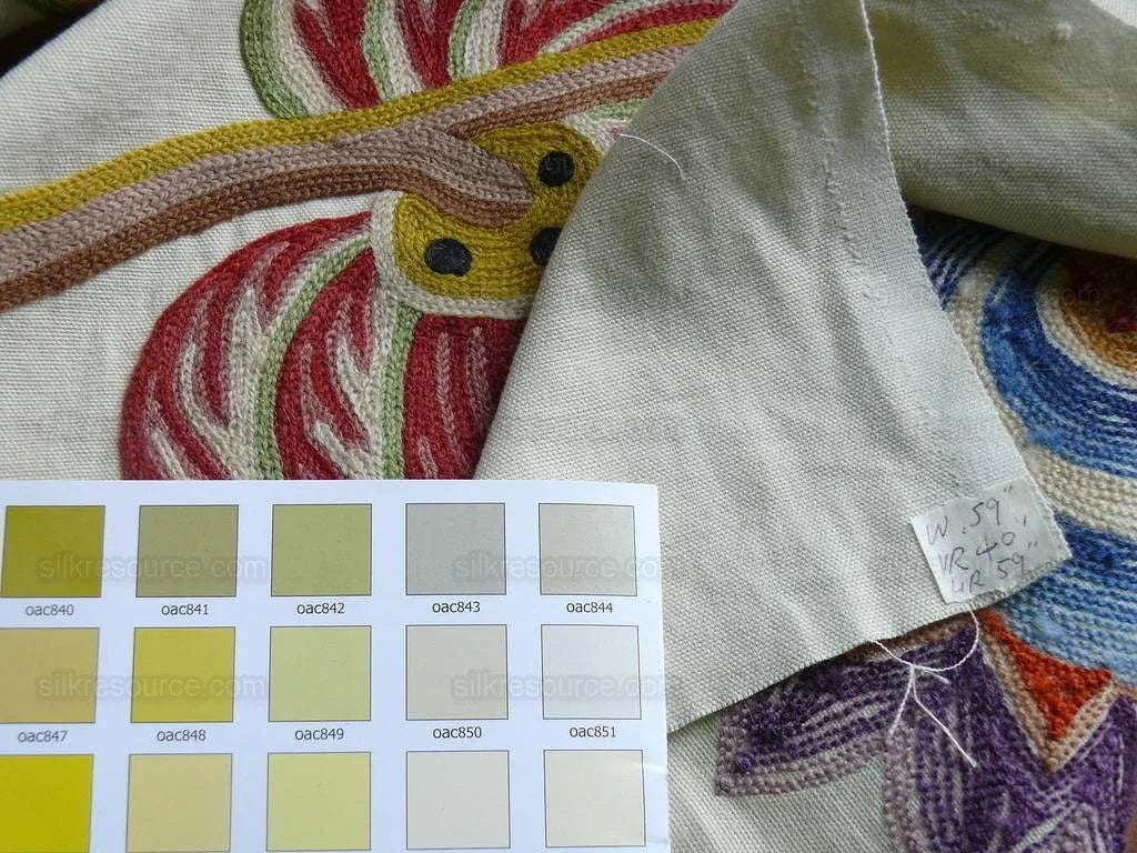 Bty Clarence House Jembala Monkey Jungle Wool Crewel