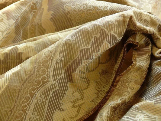 Kravet Coutour Istanbul Silk Turkish Damask Cream Beige Medallion MSRP USD 185/Y