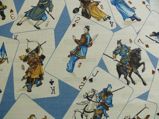 10Y TRAVERS ELIZABETH BENEFIELD FAB MACAU CHINOSERIE LINEN#487