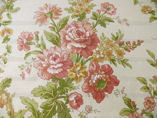 Lee Jofa Ramage Print Champagne Linen Chintz Tree Of Life MSRP USD 176/y