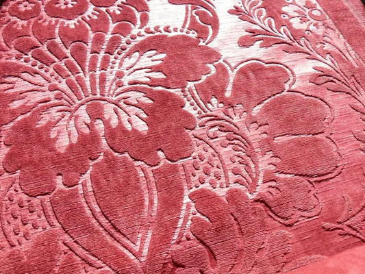 LEE JOFA LE VAUBAN GAUFFRAGE RENAISSANCE EMBOSSED VELVET LINEN