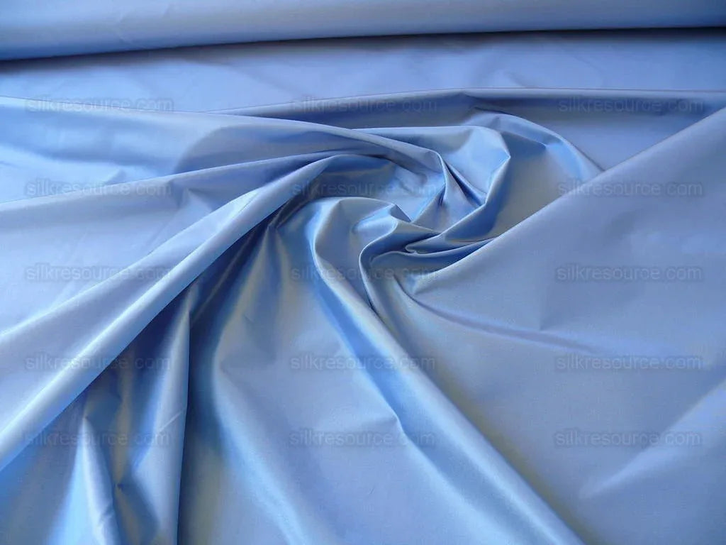 Lee Jofa Palais 100% Silk Taffeta Blue Lagoon Bty $199/y