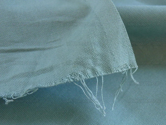 Ralph Lauren Solid Cotton "cambridge" Teal Blue Subtle