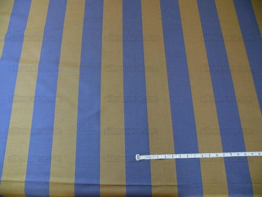 Lee Jofa Stereopticon Stripe "delphin" Copper Blue Purple Gold Silk+wool BY Yard
