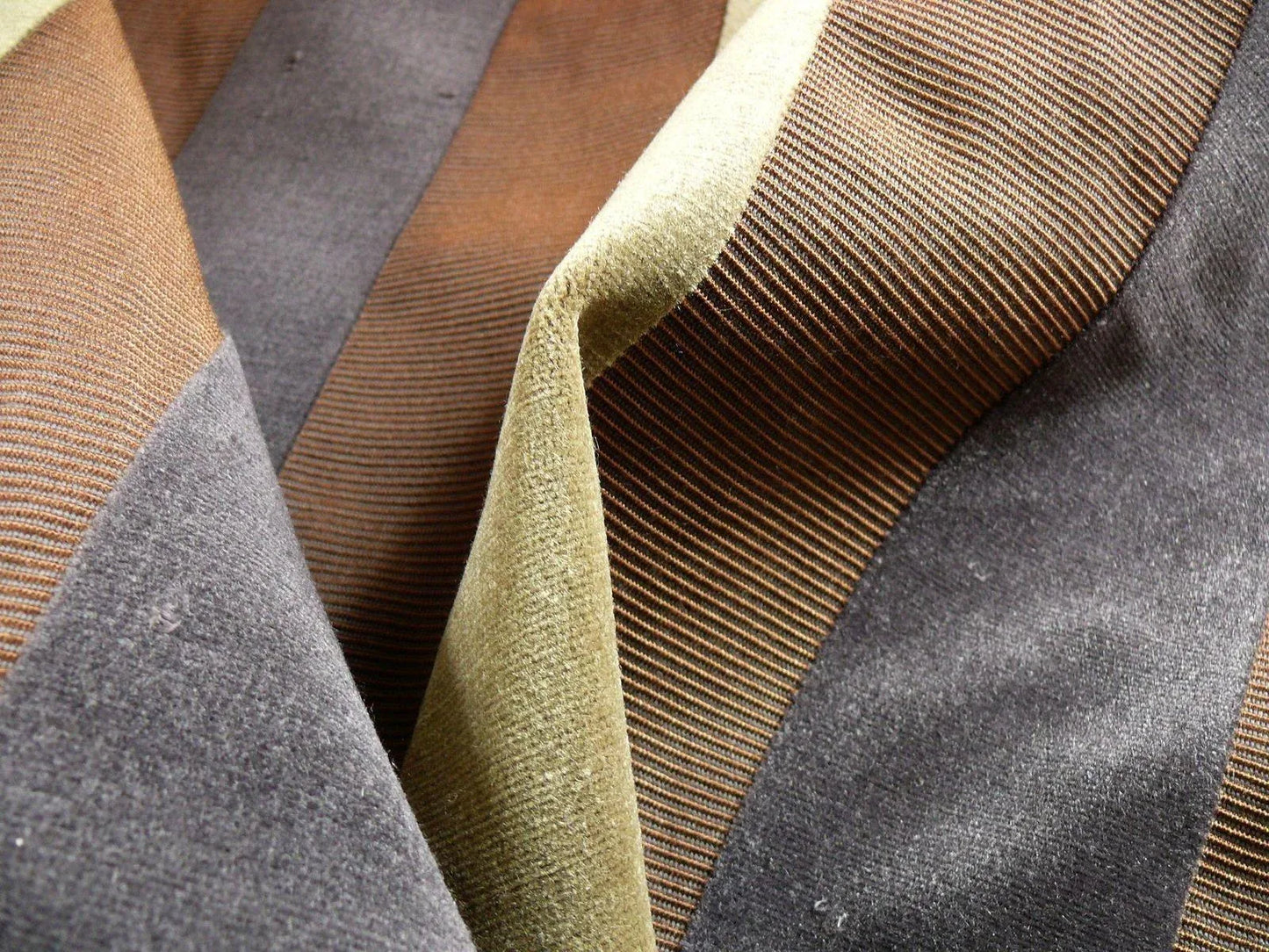 By yard Lee Jofa Lucerta Velvet "espresso" Deep Brown Charcoal Black MSRP USD196/y