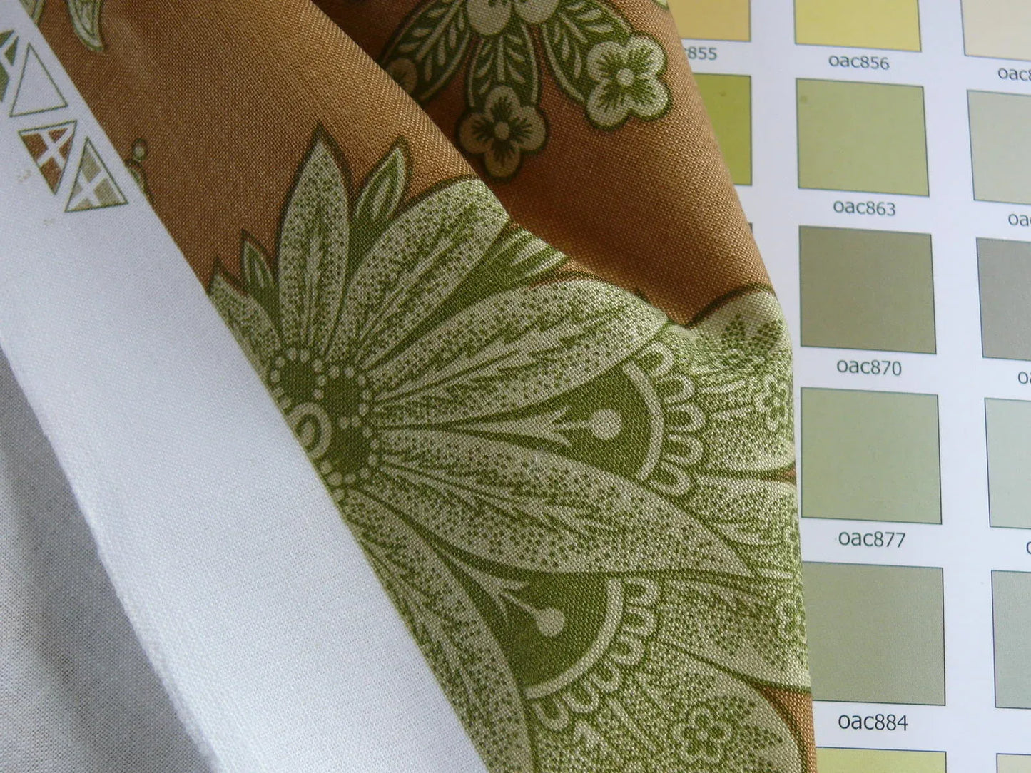 11.75y Cowtan & Tout Rue Jacob Jacobean Flower Print Terri Cotta