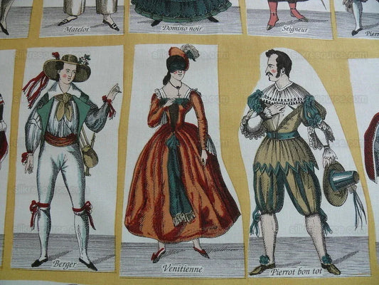 Brunschwig & Fils/gaston Y Daniela Carnaval Cotton Drama Figure