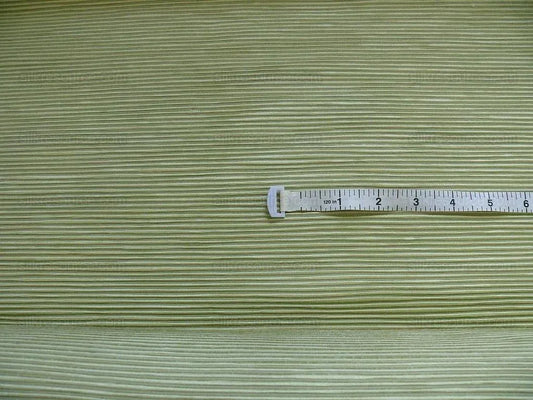 Scalamandre Stoddard Wide Ribbed Silk Ottoman Aqua Green Bty