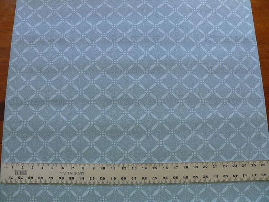 Single Roll Scalamandre Meeting St Diamond Historic Wallpaper Blue Grey Charleston Foundation MSRP USD 150