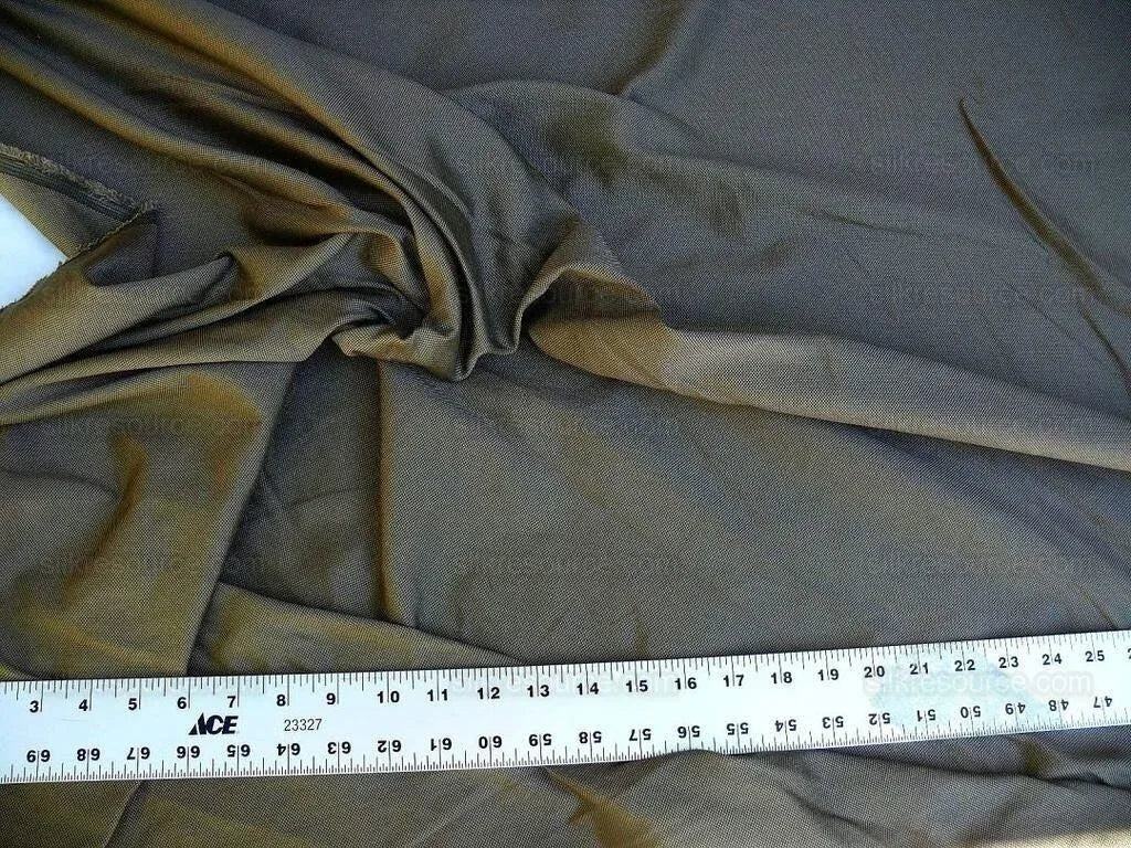 Fabricut "silk Canvas" Heavy Texture Black & Gold Texture #1291