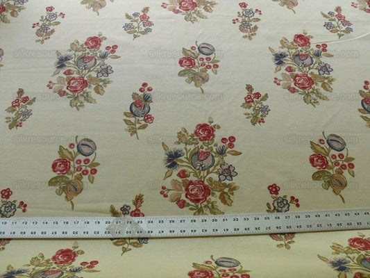 BTY LEE JOFA WALTON SPRIG HAND BLOCKED LINEN PRINT BTY MSRP$180Y