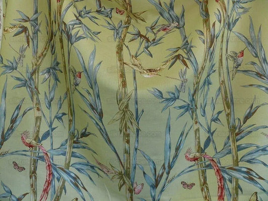 Scalamandre Birds Of A Feather Hummingbird Frog Butterfly Tropic