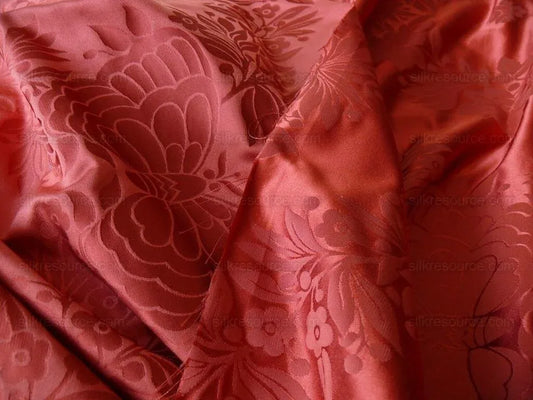 Scalamandre Josephine 100% Silk Damask Classic Laurel Wreath Butterfly Neoclassical