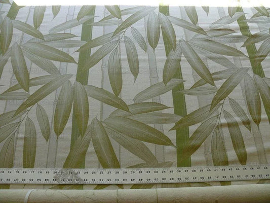 1.9y Brunschwig & Fils Bamboo Myanmar Figured Woven Silk Bamboo
