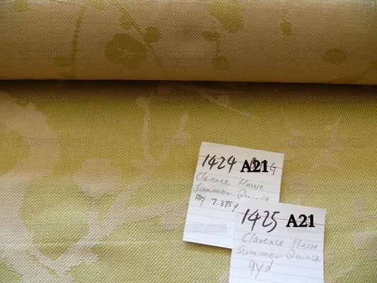 Clarence House Summer Quince Asian Tree Flower Green Heavy! Msrp 186+/Y