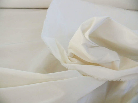 Scalamandre Ascot Ivory 100% silk Taffeta Pure White Very Thick! Per Yard MSRP USD 238/Y