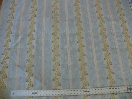 Scalamandre Old World Weavers 100%silk Lisere Romano Blue Rt$944