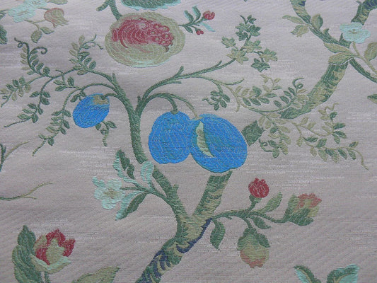 3.75Y SCALAMANDRE GIARDINO PARADISIO 2 PEACH MULTI OLD WORLD WEA