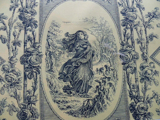 Scalamandre Quattra Staggioni Four Seasons Goddess Blue Yellow