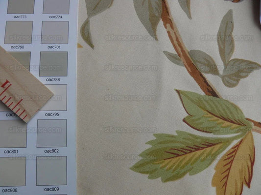 By Yd Scalamandre Faisan Pale Gold Chinoiserie Bird Chintz MSRP USD 356/Y