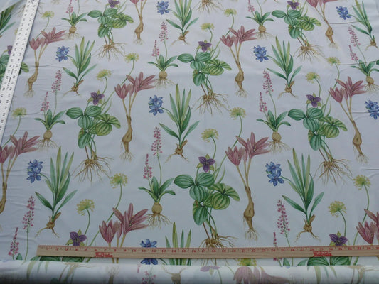 2.25Y SCALAMANDRE LES FLEURS FLOWER GARDENS GW-WHITE MSRP