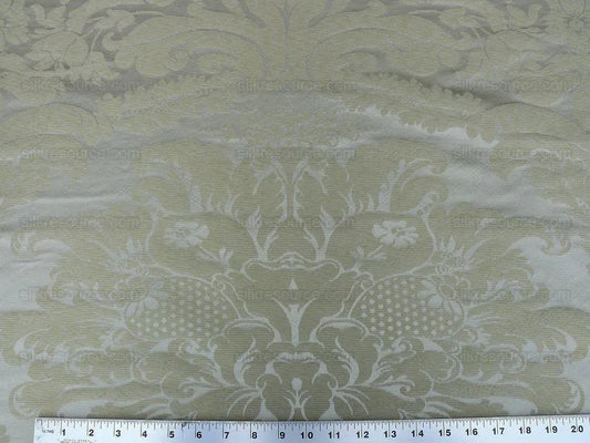 1y Scalamandre Italian Damask Gauffre Seafoam MSRP USD 440/Yard