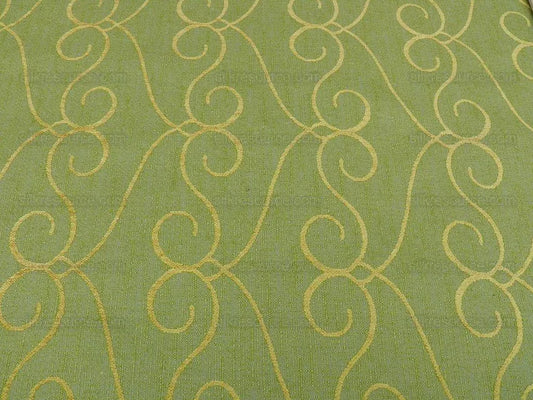 By yard Scalamandre Ayesha Chenille Jacquard Green MSRP USD 296/Y