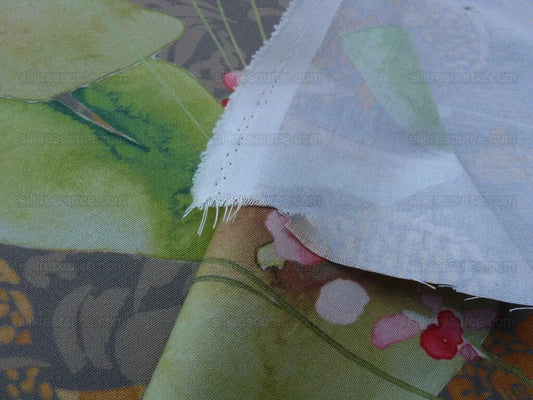 By Yd Scalamandre Fonthills Nenuphar Waterlili Lotus Pond Koi Fish Water Garden MSRP USD196/y