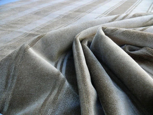 bty Lee Jofa Westminster Mohair+silk Velvet Mushroom Gold Heavy! MSRP USD 348/Y