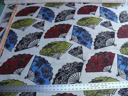 By Yd Lee Jofa Gp&j Baker Batik Fans Jewel Linen Japanese Chrysanthemum Bird Gilded Emperor's Garden MSRP USD 190/y