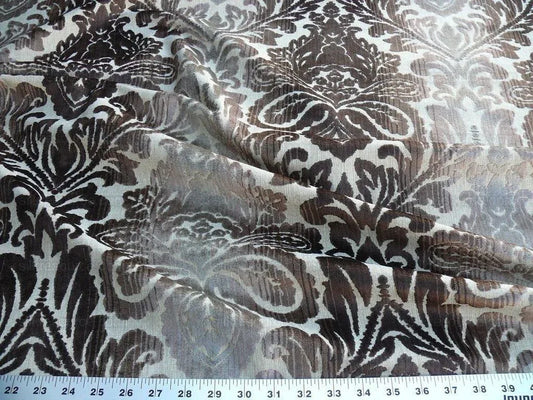 BY YD LEE JOFA BAKER LIFESTYLE PALOMA VELVET BROWN MSRP 196/Y