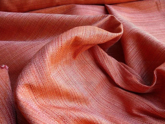 Lee Jofa Lee Jofa Gibraltar Silk.salmon Orange Heavy Woven Silk MSRP 276/Y