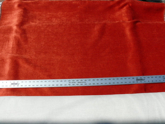 Lee Jofa Gp&j Baker Tranquility Pimento Red Orange Silky Heavy Chenille MSRP USD 244/Y