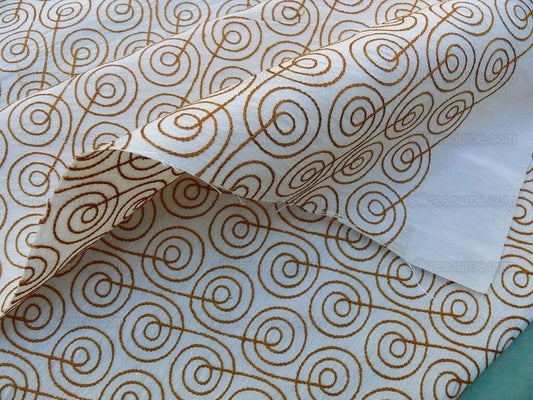 Scalamandre CONSTANT MOTION TERRACOTTA GREY WATKINS MSRP$160/Y