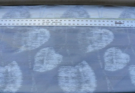 Scalamandre Isabella Moon Glow Foliage Silk Lampas MSRP USD 428/Y