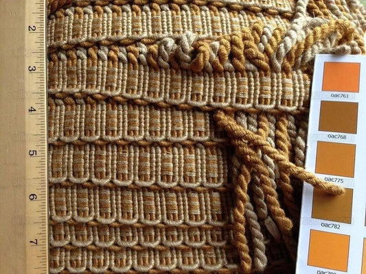 By Yd Scalamandre Bullion Trim Antique Gold Trim MSRP USD 81.00