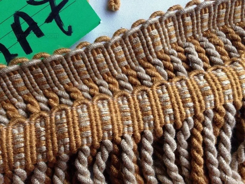 By Yd Scalamandre Bullion Trim Antique Gold Trim MSRP USD 81.00